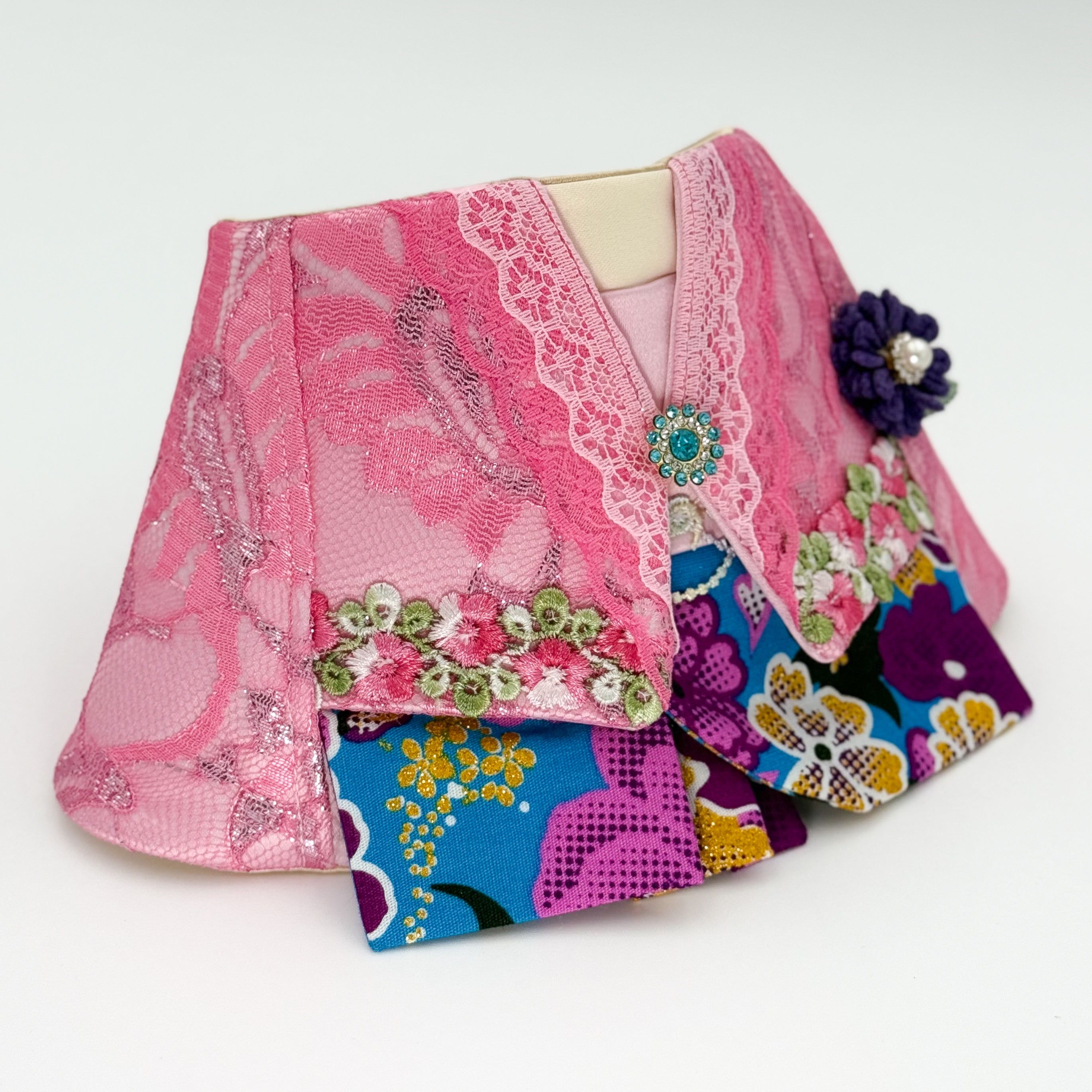 Pink Flower Kebaya