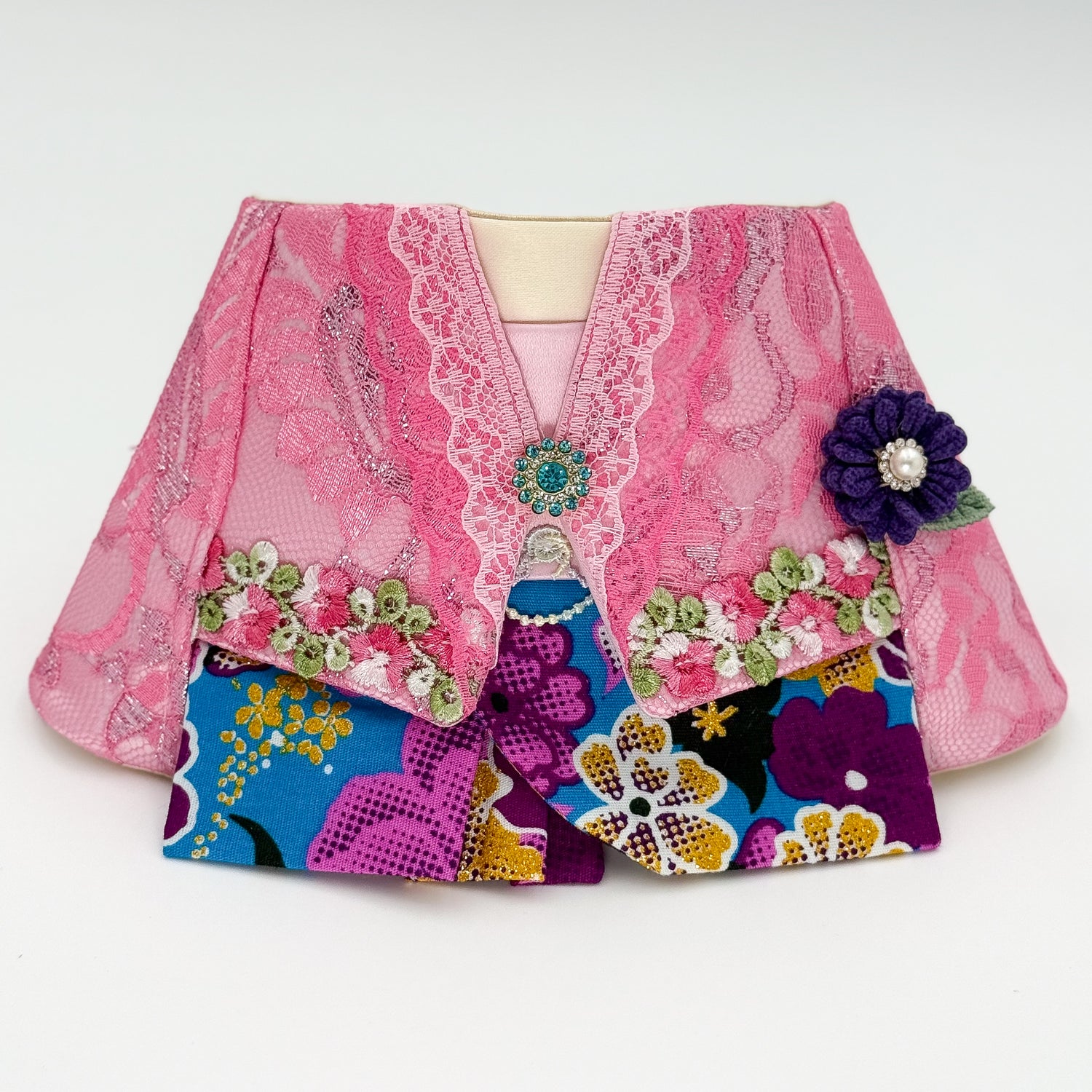 Pink Flower Kebaya
