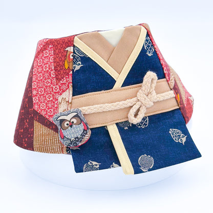 Fukurou Yukata (Red)